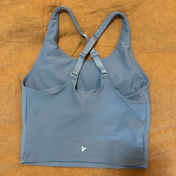 Light blue power soft long line tank - Picture 2 of 2